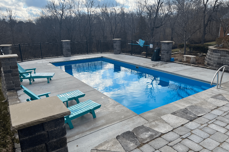 Hardscape Pool Deck